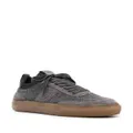 Tod's suede panelled low-top sneakers - Grey