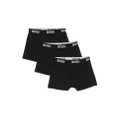 BOSS Kidswear three-pack boxer briefs - Black