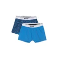 BOSS Kidswear printed boxer briefs set - Blue