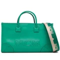 MCM large Munchen leather tote bag - Green