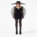 Nina Ricci Candy long-sleeve tulle minidress - Black