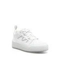 Moncler Pivot low-top leather sneakers - White