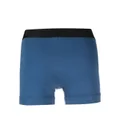TOM FORD logo-waistband cotton boxers - Blue