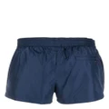 Dolce & Gabbana logo-plaque swim shorts - Blue