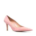Gianvito Rossi 90mm pointed suede pumps - Pink