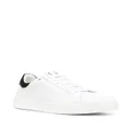 Lanvin logo-patch lace-up sneakers - White