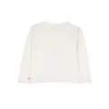 Billieblush sequin-embellished long-sleeve top - White
