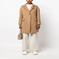Mackintosh Freddie single-breasted coat - Neutrals
