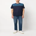 Missoni zigzag-pattern crew-neck T-shirt - Blue