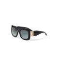 Jimmy Choo Eyewear Gaya square-frame sunglasses - Black