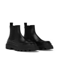 Dolce & Gabbana brushed leather Chelsea boots - Black
