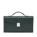 Church's Warwick leather briefcase - Green