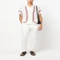 Orlebar Brown straight-leg linen chino trousers - White