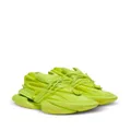 Balmain Unicorn Neoprene & Rubberized leather sneakers - Green