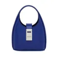 Ferragamo mini Gancini-buckle hobo bag - Blue