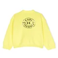 Karl Lagerfeld Kids logo-print zip-up jacket - Yellow