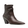 Brunello Cucinelli ankle leather boots - Brown