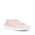 Lanvin DDBO suede lace-up sneakers - Pink
