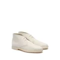 Church's Lewes lace-up Nubuck-leather boots - White