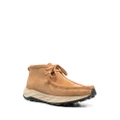 Clarks Originals lace-up chunky-sole suede boots - Brown