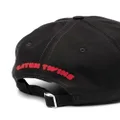 Dsquared2 logo-print cotton baseball cap - Black