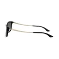 Bvlgari square-frame gradient-lenses sunglasses - Black