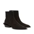Balmain Billy suede ankle boots - Black