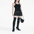 Dion Lee belted-waist mini skirt - Black