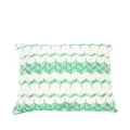 Missoni Home Thread cotton cushion - Green