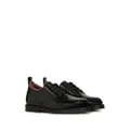 ETRO paisley-print leather lace-up shoes - Black