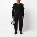 IRO Hastin cut-out detail jumper - Black