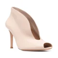 Gianvito Rossi Vamp 100mm leather pumps - Neutrals