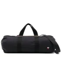 Tommy Hilfiger logo-patch zipped luggage bag - Blue