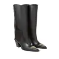 Jimmy Choo Cece 80mm stud-embellished boots - Black