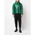 ASPESI padded feather-down zip-up jacket - Green