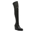 Vic Matie pointed-toe 115mm leather boots - Black