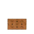 MCM mini monogram-print cardholder - Brown