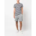 Tommy Hilfiger logo-embroidered track shorts - Grey