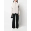 IRO Marble panelled shearling jacket - Neutrals