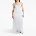 Proenza Schouler fine-knit halterneck dress - White