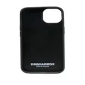 Dsquared2 Icon logo-print iPhone 14 case - Black