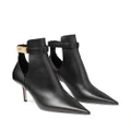Jimmy Choo Nell 85mm pointed-toe ankle boots - Black