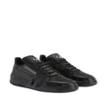 Giuseppe Zanotti Talon rhinestone-embellished leather sneakers - Black