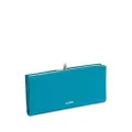 Jil Sander medium Goji logo-print wallet - Blue
