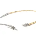 Delfina Delettrez 18kt yellow and white gold diamond tennis bracelet