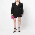Rachel Gilbert Briggs asymmetric blazer minidress - Black