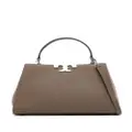 Tory Burch Eleanor leather satchel bag - Brown