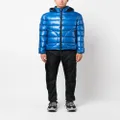 Herno goose-down hooded puffer jacket - Blue