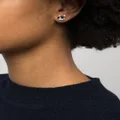 Karl Lagerfeld K/Ikonik Choupette stud earring - Silver