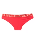 Versace Greca Border bikini bottoms - Red